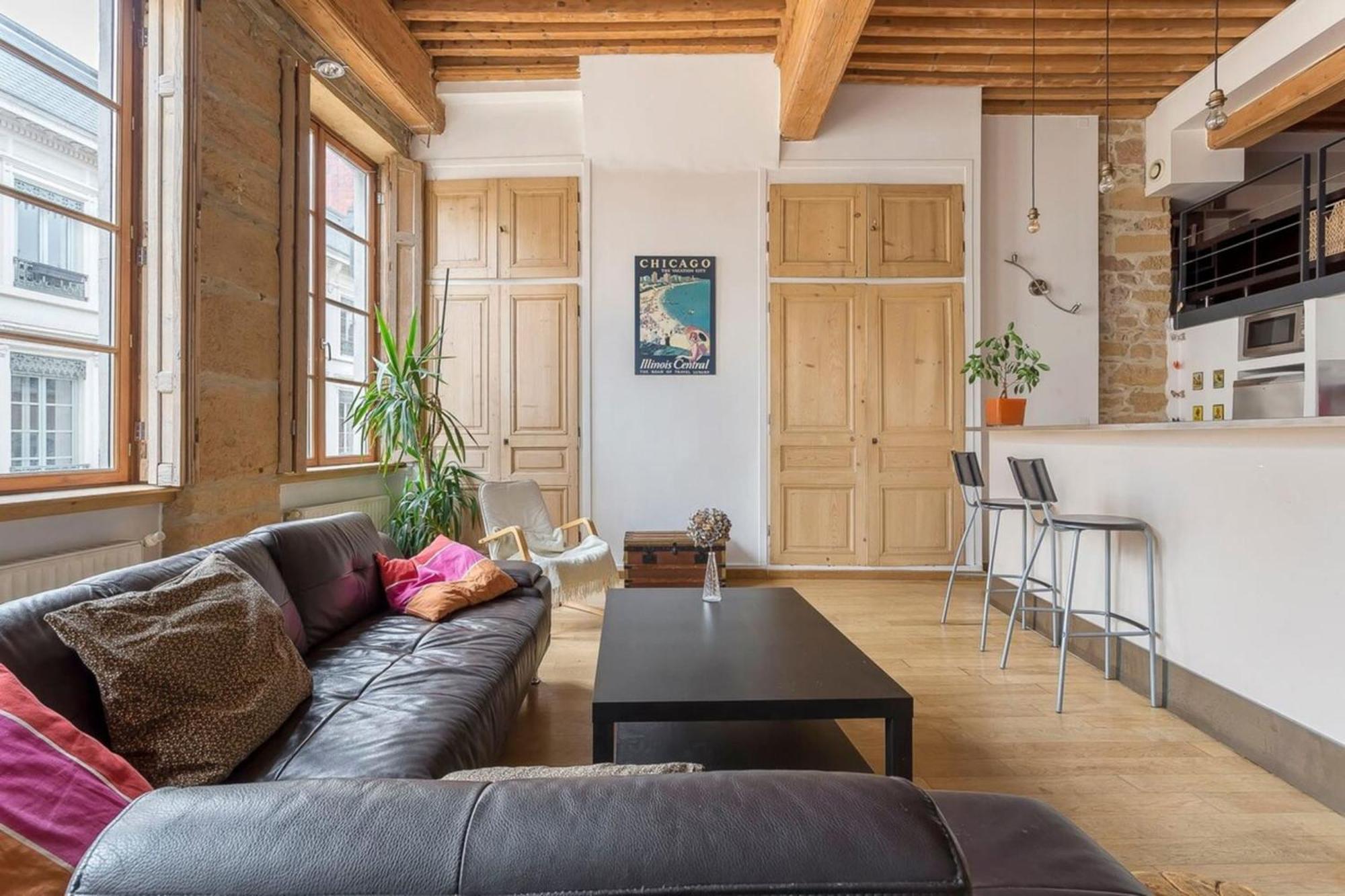 Le Lanterne - Place Des Terreaux 2 Bedrooms Лион Екстериор снимка